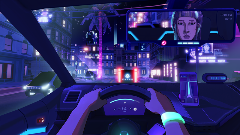 Illustration for article titled This Game Imagines a Bleak Future in Which Tech Companies Win and Gig Workers Just Try to Survive